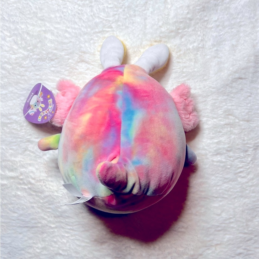 Squishmallows Yellow and Pink Stuffed Animal Plush tinley - Picture 4 of 12